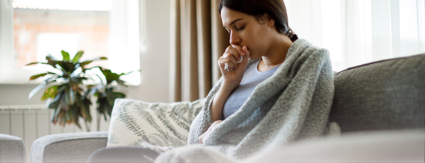 pregnant woman with cold