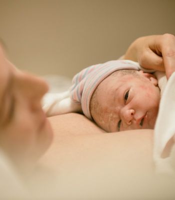 woman and baby after birth