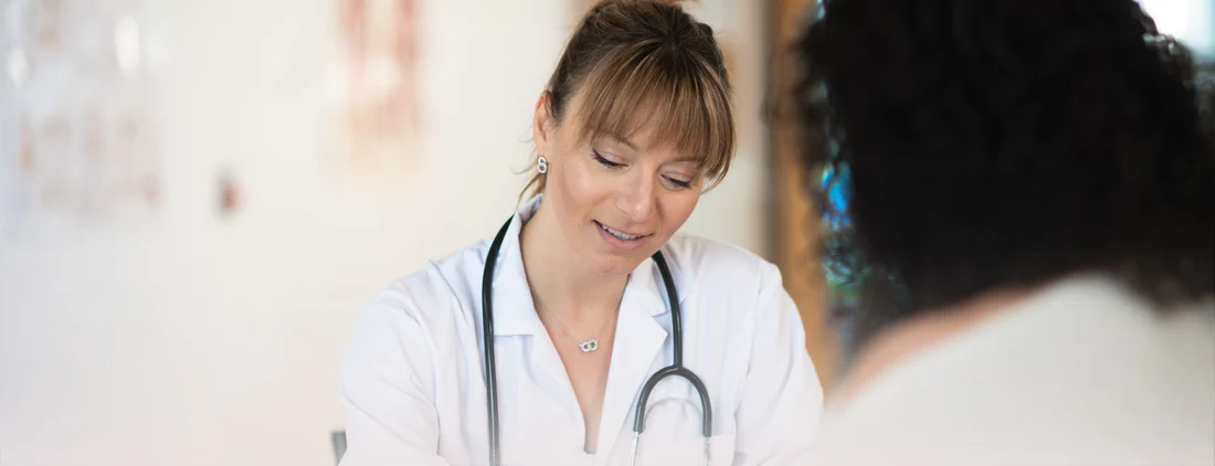9 doctor talking to patient