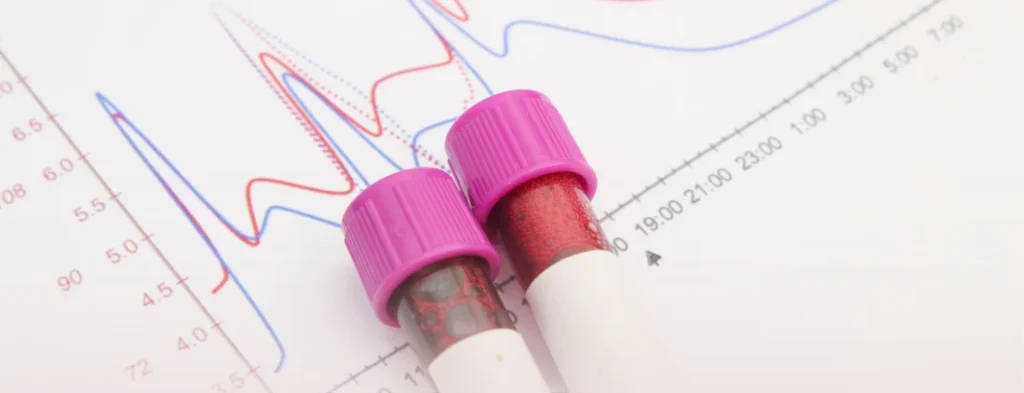 blood test tubes